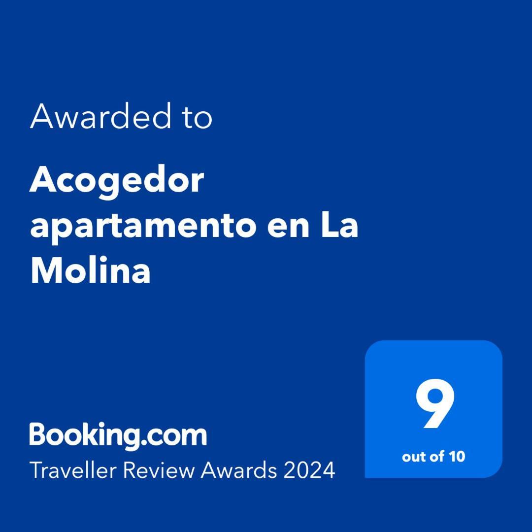 Acogedor Apartamento En La Molina Ла-Моліна Екстер'єр фото
